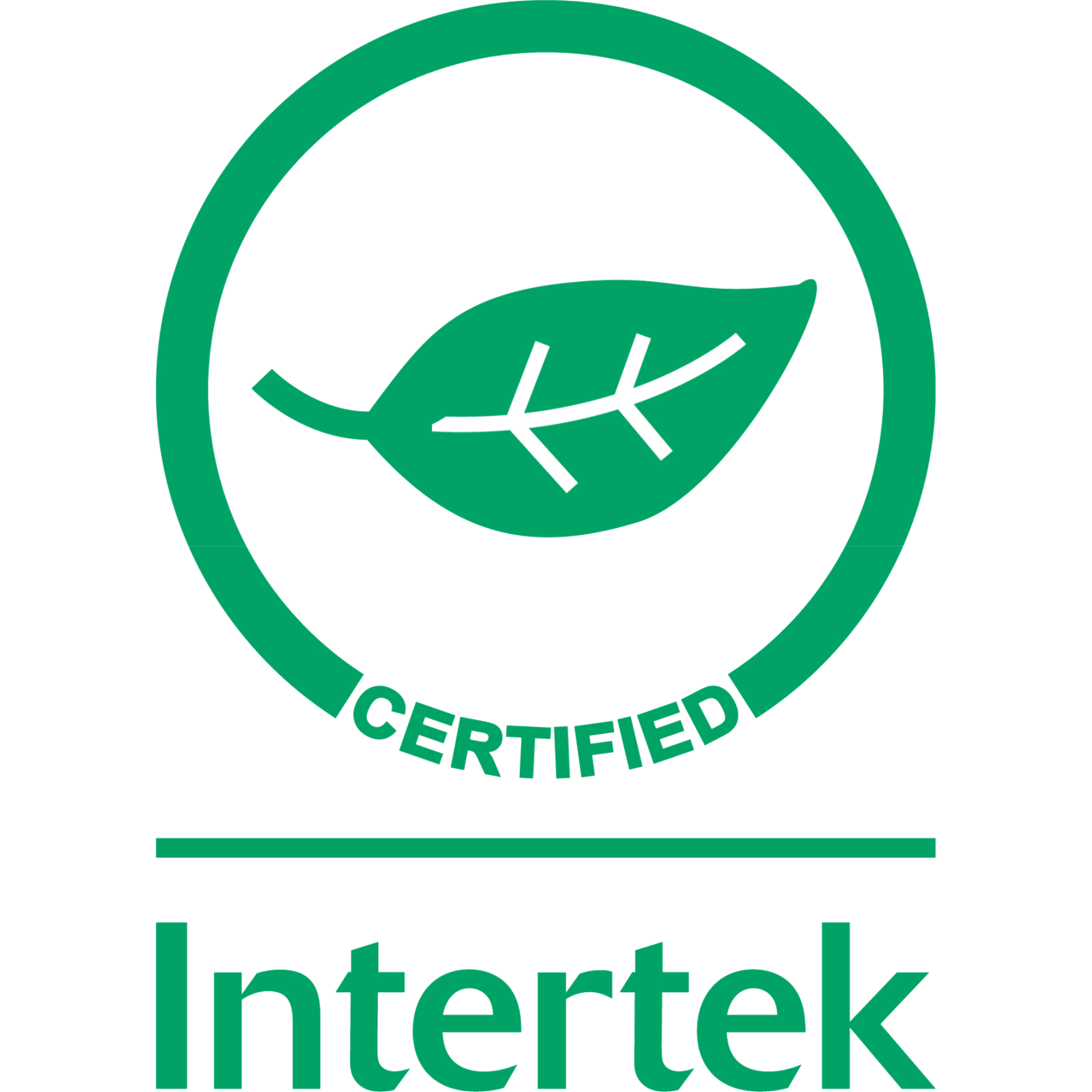 Intertek green leaf mark Intertek green leaf mark